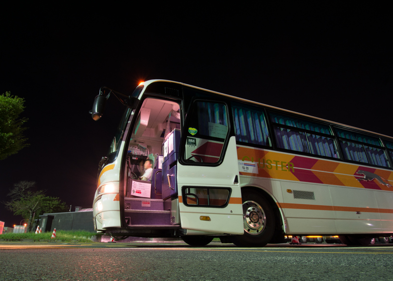 Бюджетные путешествия по Япония: ночной автобус