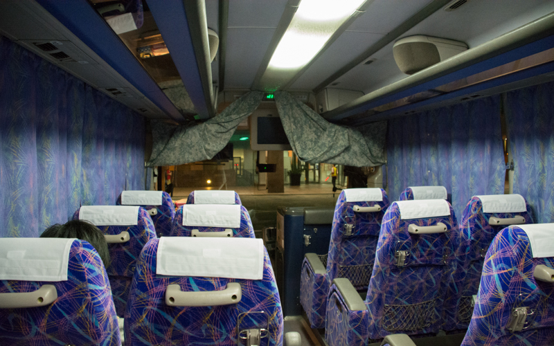 Бюджетные путешествия по Япония: ночной автобус