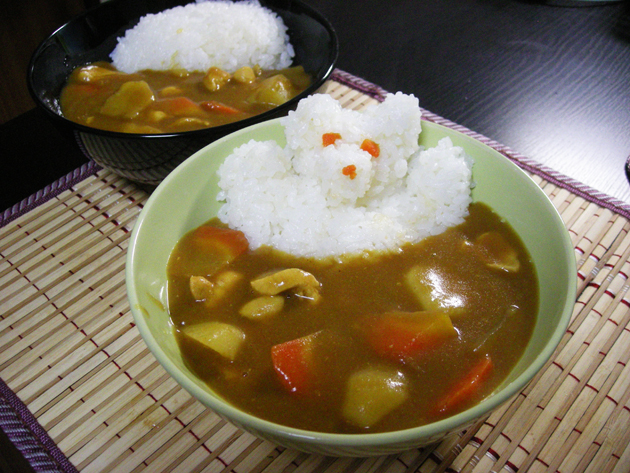 карри, еда в Японии